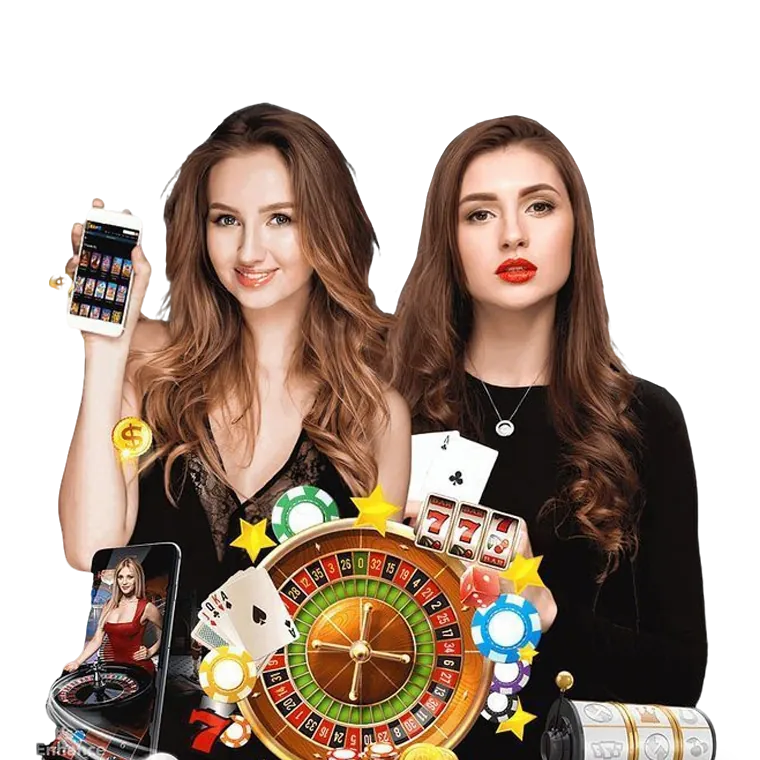 Mobile phone displaying slotvip live casino game