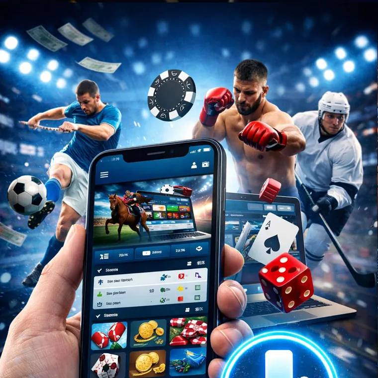 User placing a bet on slotvip app